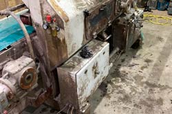 Máquina antes da reforma da Rochar